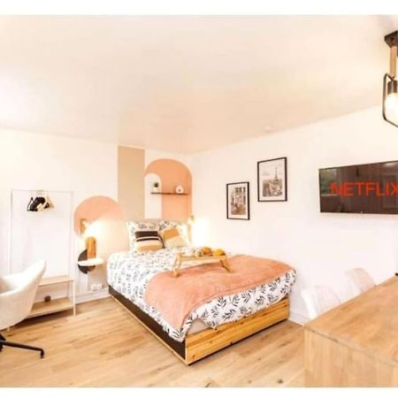 Charmant Studio Lumineux Calme Аньер-сюр-Сен Экстерьер фото